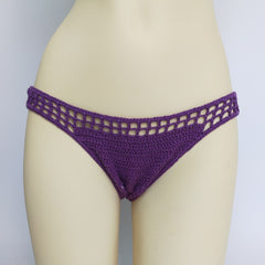 Lining Bikini Bottoms Crochet Thong Handmade Knitting Swimwear Shorts