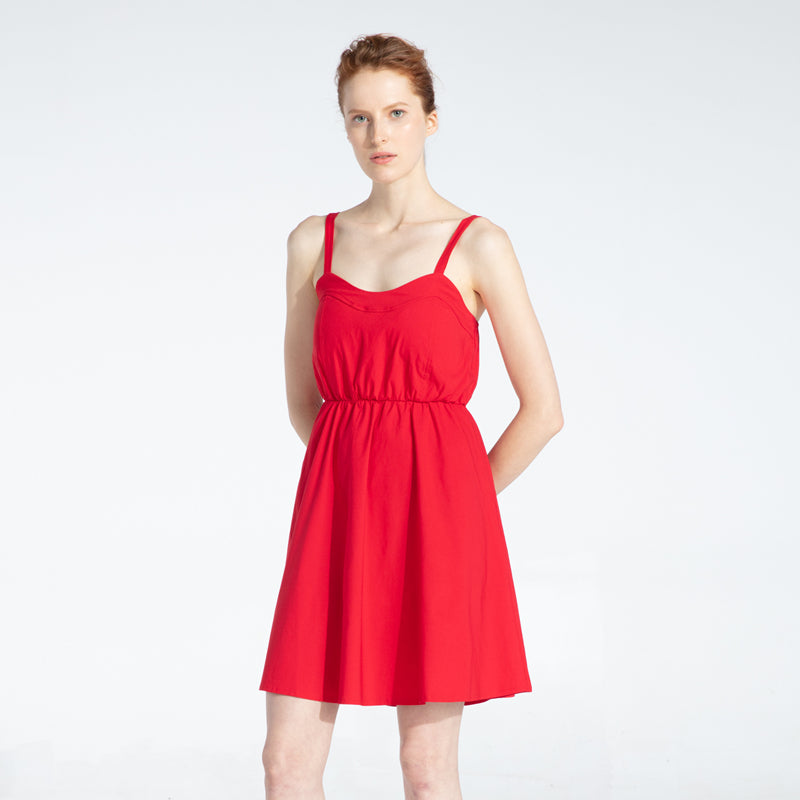 Knee-Length Strapless Party Dresses