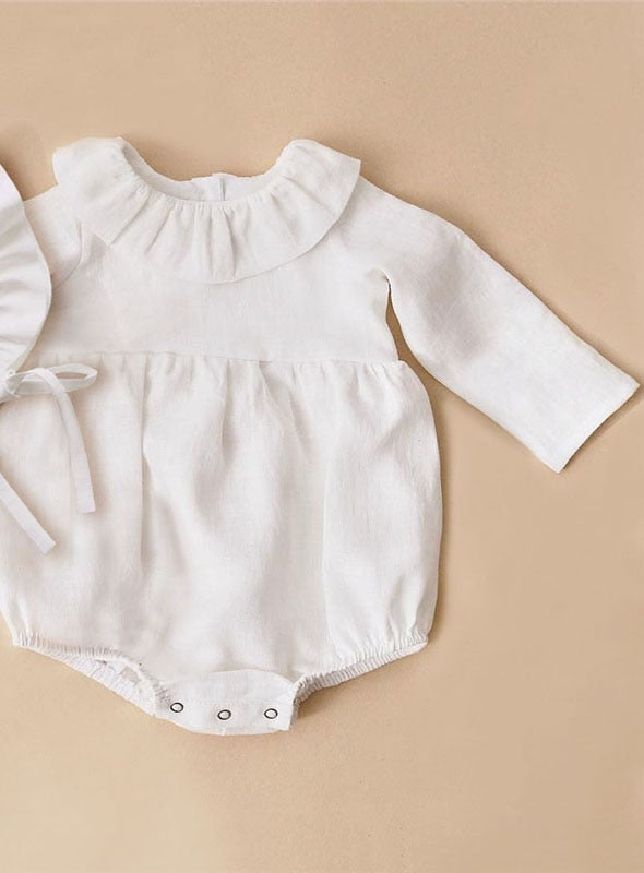 LONG SLEEVE BABY GIRL ROMPER