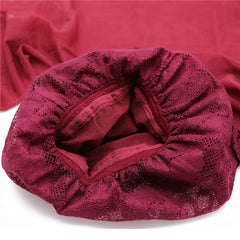 Ultra-Thin Yarn Lingerie Set Bra Garters Thongs Stockings