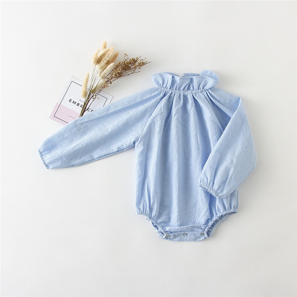 LONG SLEEVE BABY GIRL ROMPER