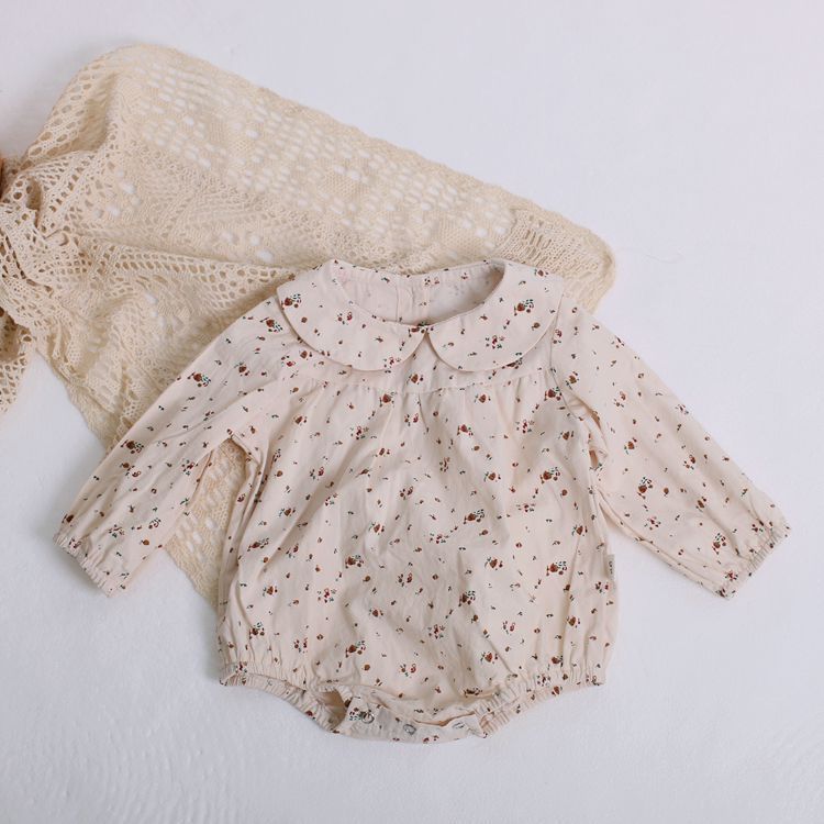 LONG SLEEVE BABY GIRL ROMPER