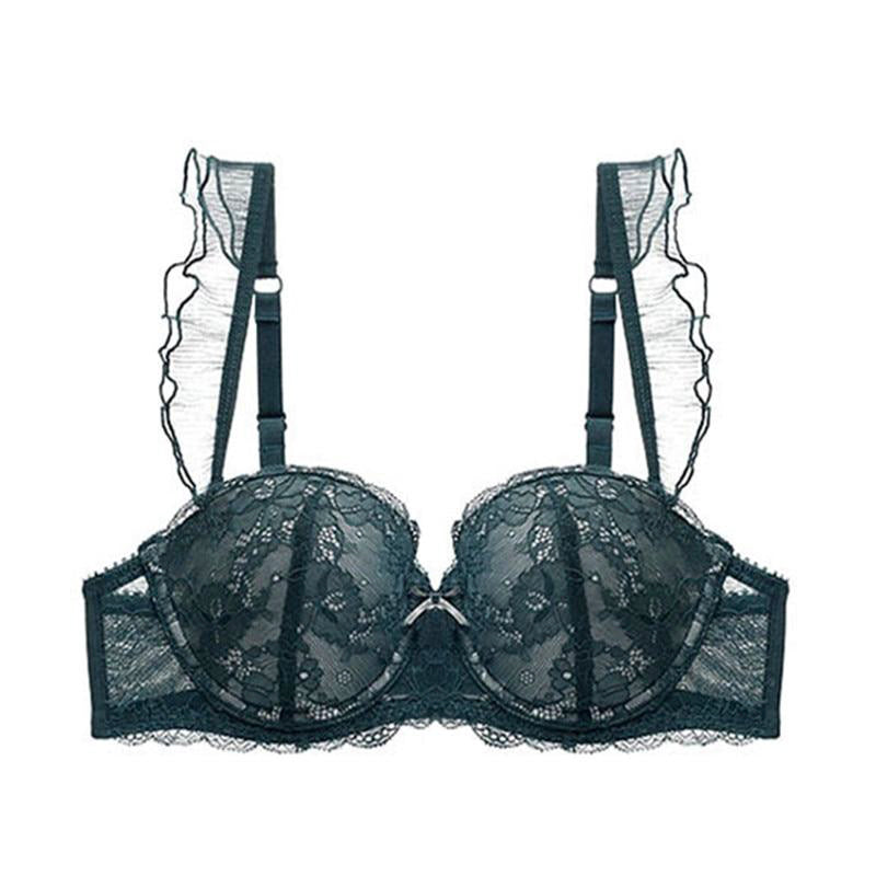 Sexy Lace Embroidery Push Up Bra Underwear Lingerie