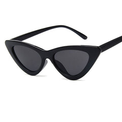 cat eye shade for women fashion sunglasses brand woman vintage retro triangular cateye glasses oculos feminino sunglasses Sexy