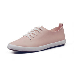 Women Leather Flat Heel Shoes