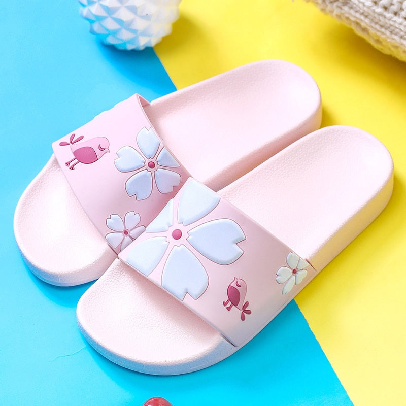 Women Cute Cat Cartoon Platform Sandals