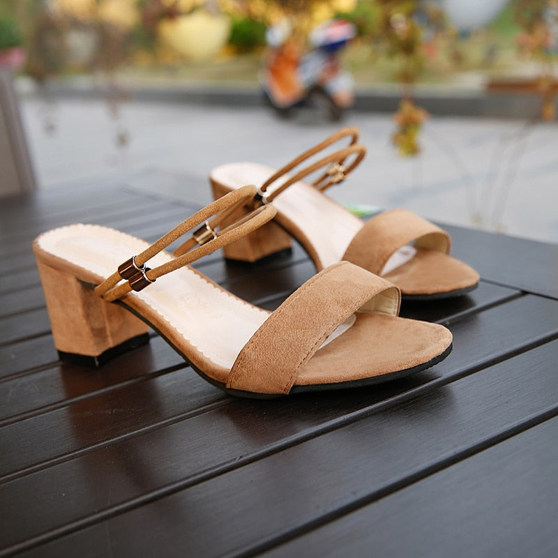 Women Pumps High Heels Sandals 