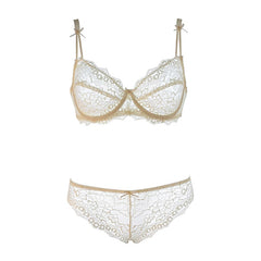 Sexy Lace Push Up Bra Underwear Lingerie Set