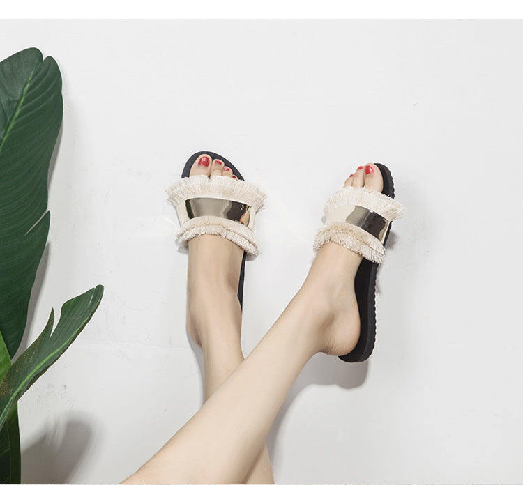  Flips Flops Woman Wedges Sandals 