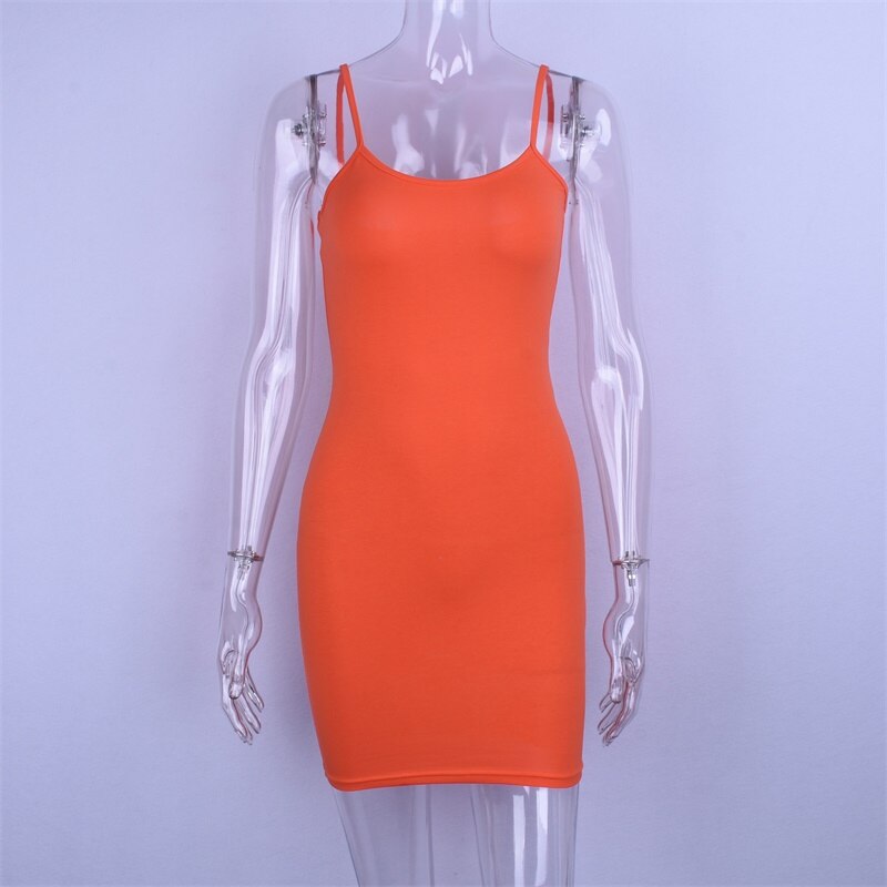 Cotton Sleeveless High Waist Sexy Dress