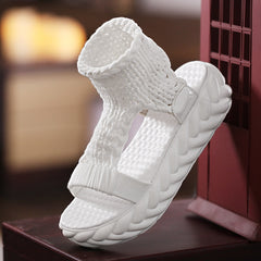 Flat Thick Heels Women Gladiator Sandals