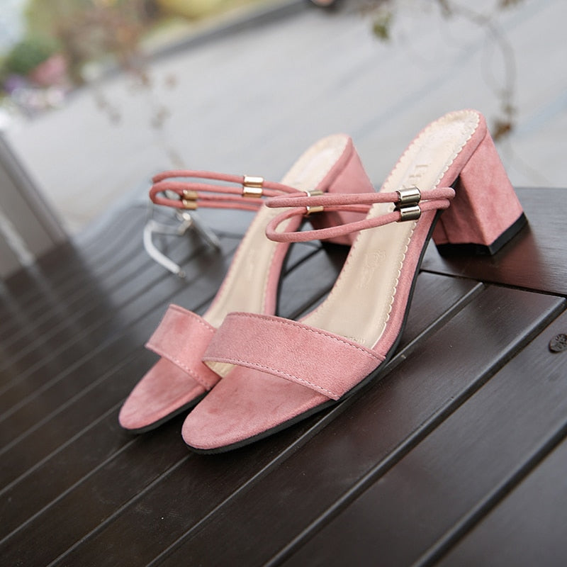 Women Pumps High Heels Sandals 