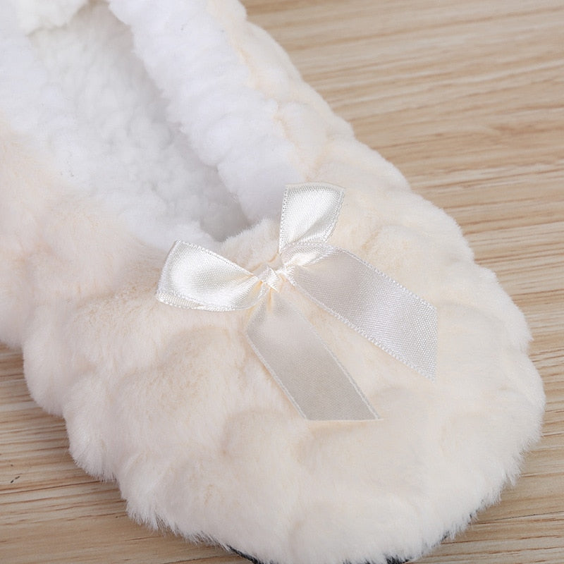 Soft Plush Indoor Home Slippers
