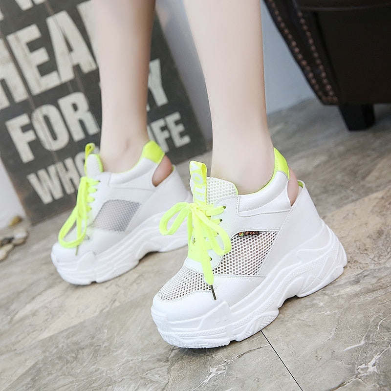 Mesh Breathable Platform Women's  Shoes