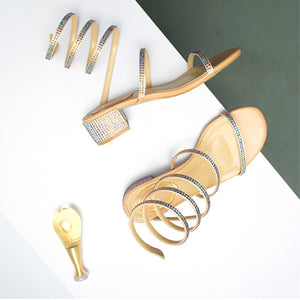 Women Tied Party Breathable Sandals