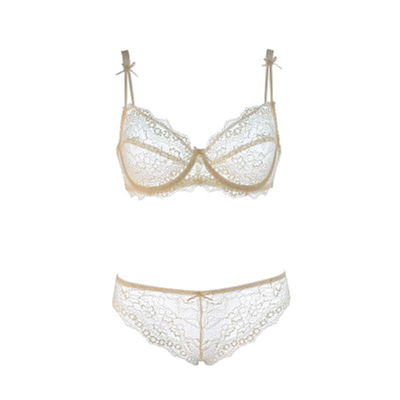 Sexy Lace Push Up Bra Underwear Lingerie Set