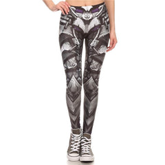 Women Leggings Printed Leggins Woman Pants