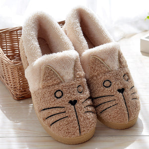 Women Cute Cat Warm Cotton Boots