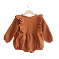 LONG SLEEVE BABY GIRL ROMPER