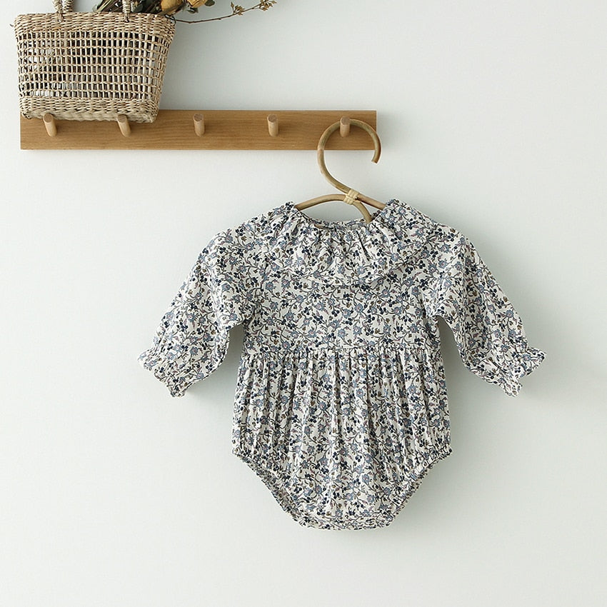 LONG SLEEVE BABY GIRL ROMPER