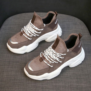 Lace-Up Breathable Woman Sneakers