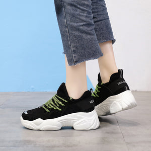Lace-Up Breathable Woman Sneakers