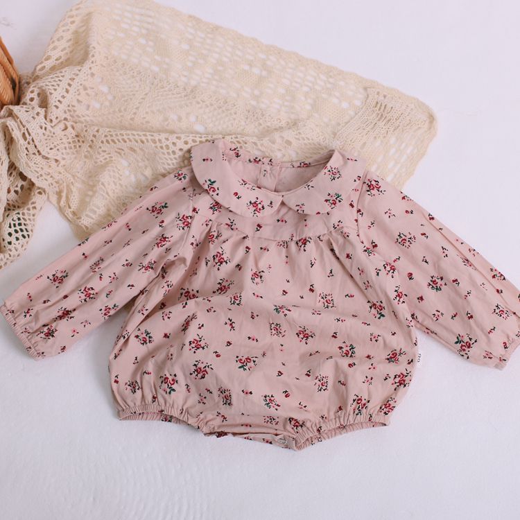 LONG SLEEVE BABY GIRL ROMPER