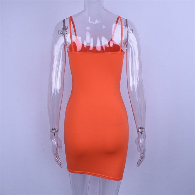 Cotton Sleeveless High Waist Sexy Dress
