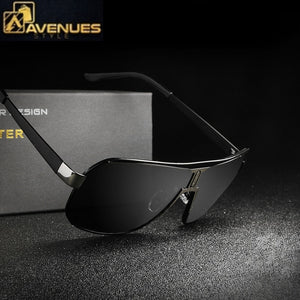 Men Polarized UV400 Pilot Sunglasses