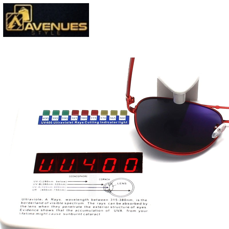 Men Polarized Fashion Classic Pilot Sun Glasses