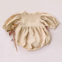 LONG SLEEVE BABY GIRL ROMPER