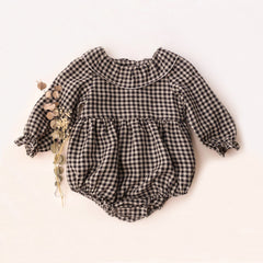 LONG SLEEVE BABY GIRL ROMPER