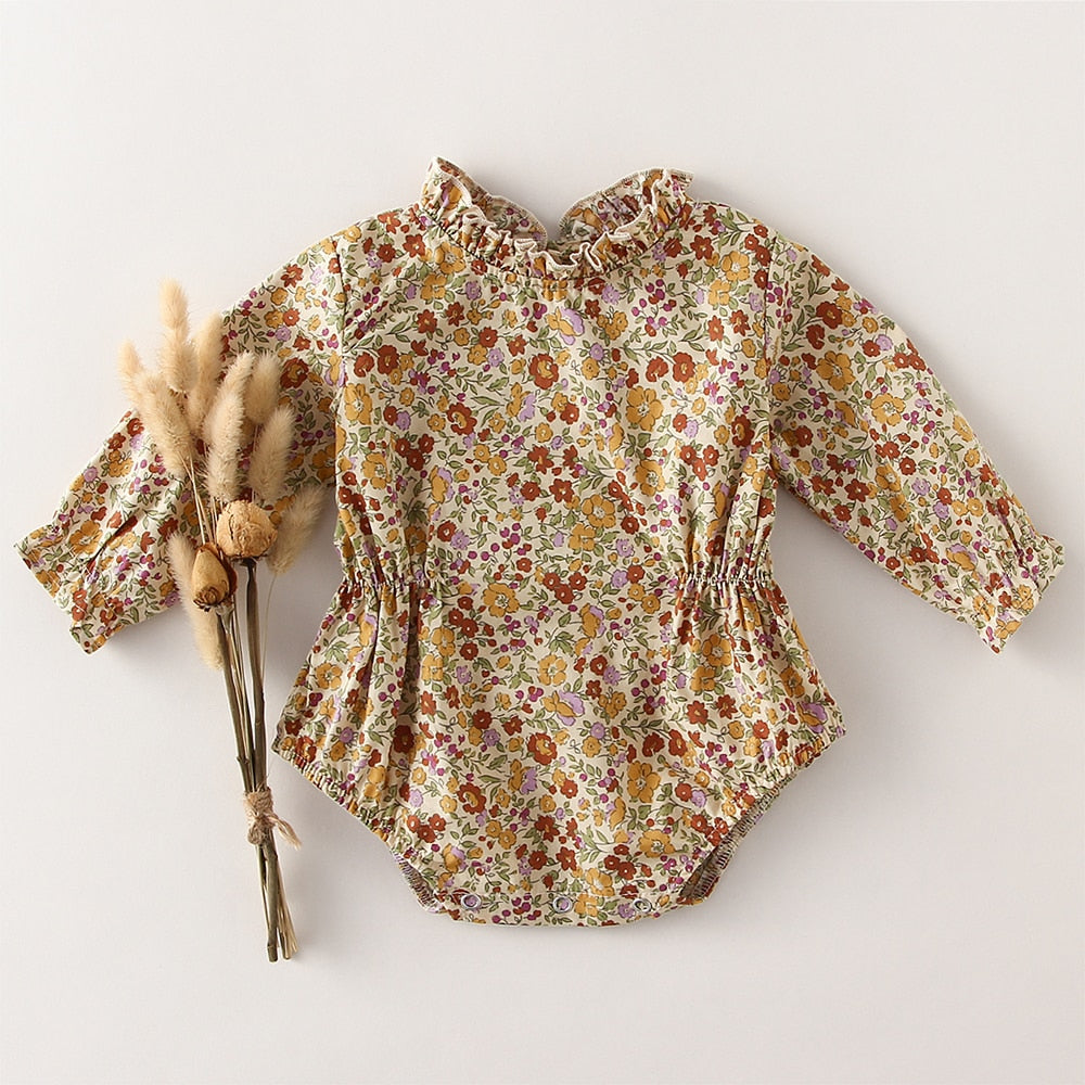 LONG SLEEVE BABY GIRL ROMPER