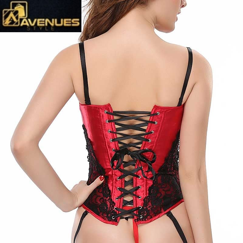 Women Corset Lingerie Lace Push Up Bra