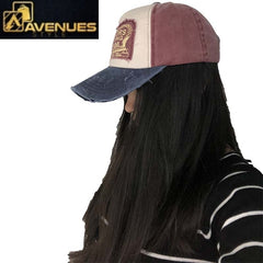 Jeans Curve Brim Trucker Baseball Cap