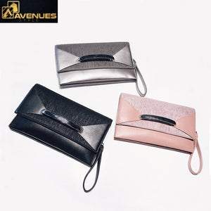 Women Leather Party Clutch Purse