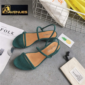 Foot Ring Straps Flat Outdoor Sandals