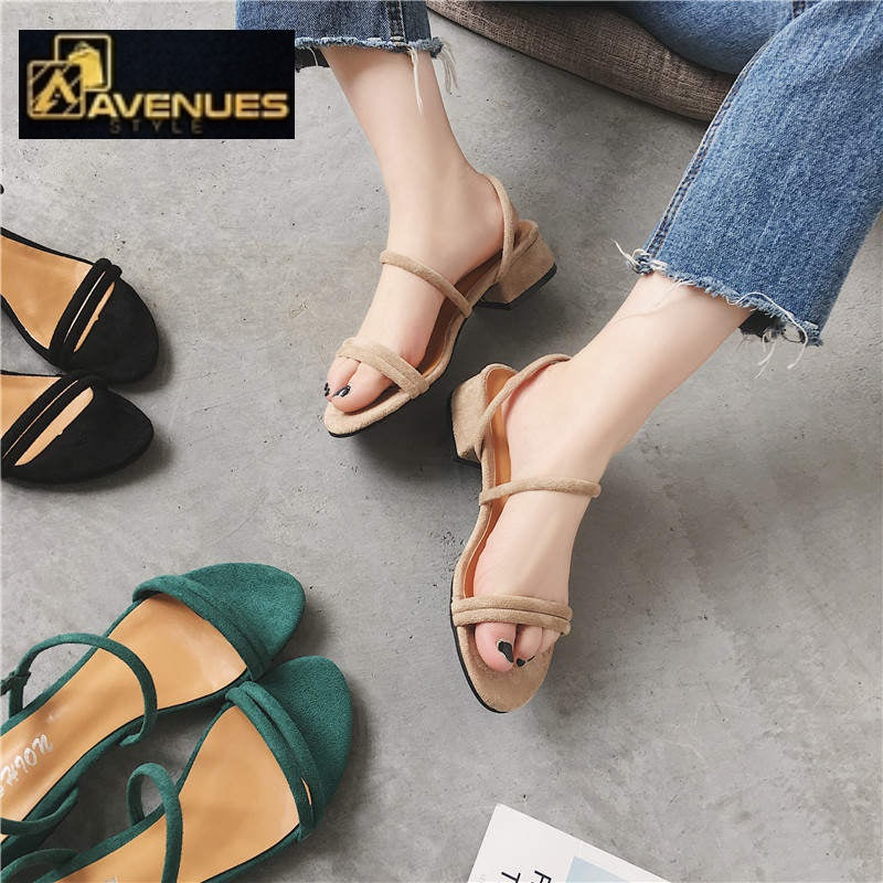 Foot Ring Straps Flat Outdoor Sandals