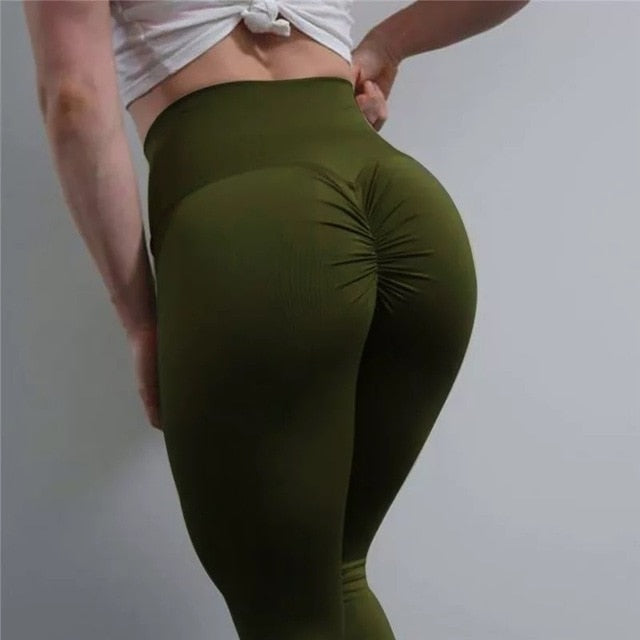 Women's High Waist Slim Leggings