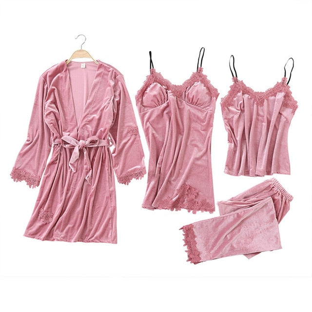 Women Sexy Lace Sleeveless  Nightwear