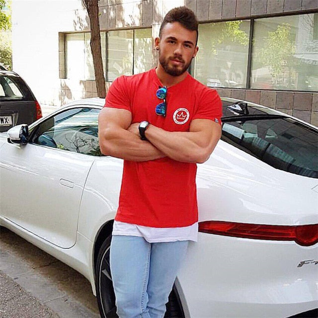 Men's Sports Running GYM T Shirt