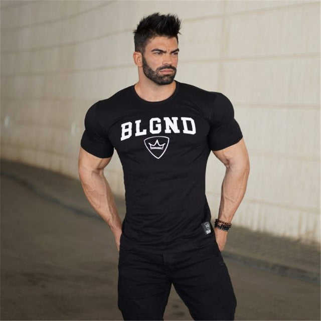 Men's Sports Running GYM T Shirt