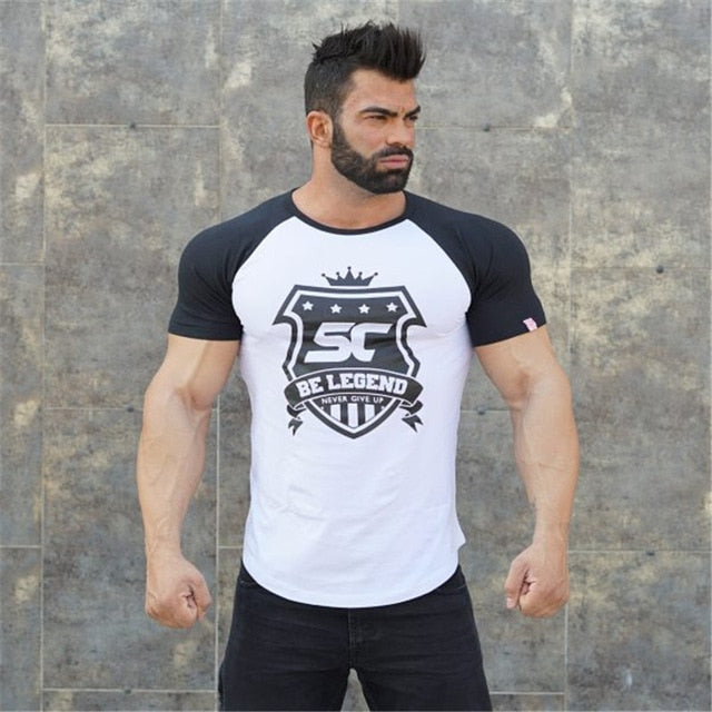 Men's Sports Running GYM T Shirt