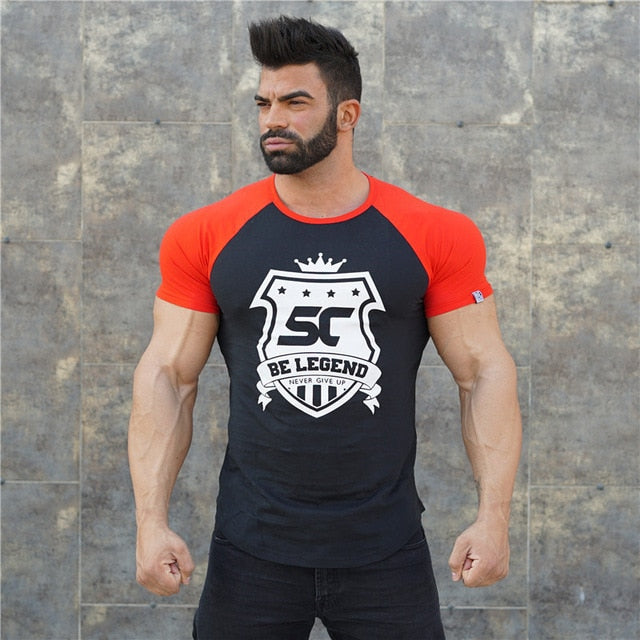 Men's Sports Running GYM T Shirt