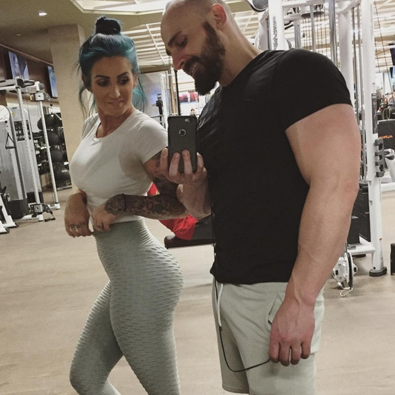 Women Polyester Fitness Leggings