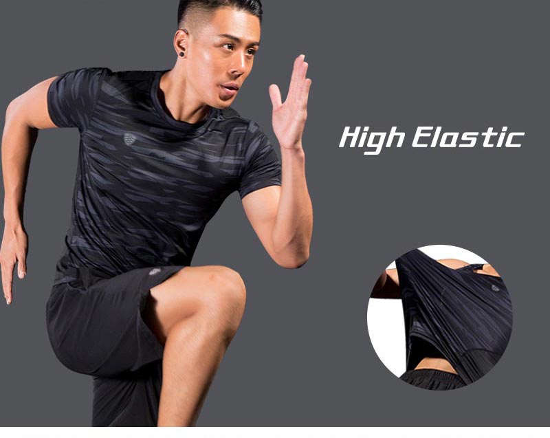Men's Sport Gym Camouflage T-Shirt