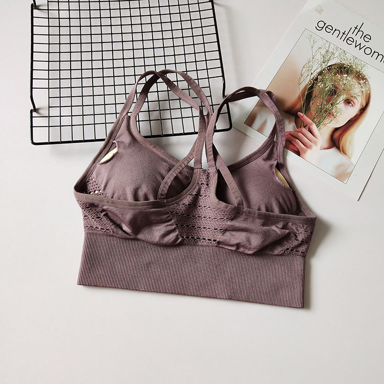 Women's Seamless Running Sports Bra
