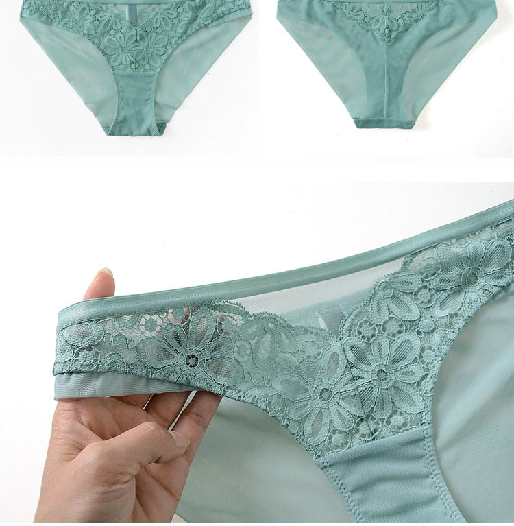 Women's Cotton Breathable Bra Set