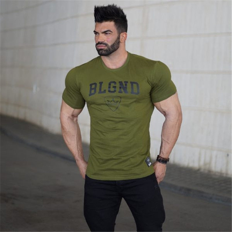 Men's Sports Running GYM T Shirt