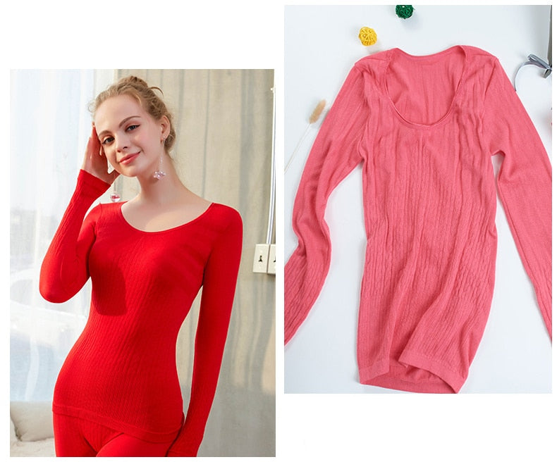 Women's Winter Long Johns Underwear Suit Thick